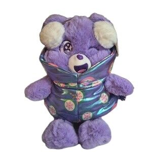 Care Bears 8.5" SHARE BEAR In Puffer Jacket Coat Christmas Plush 2025 New
